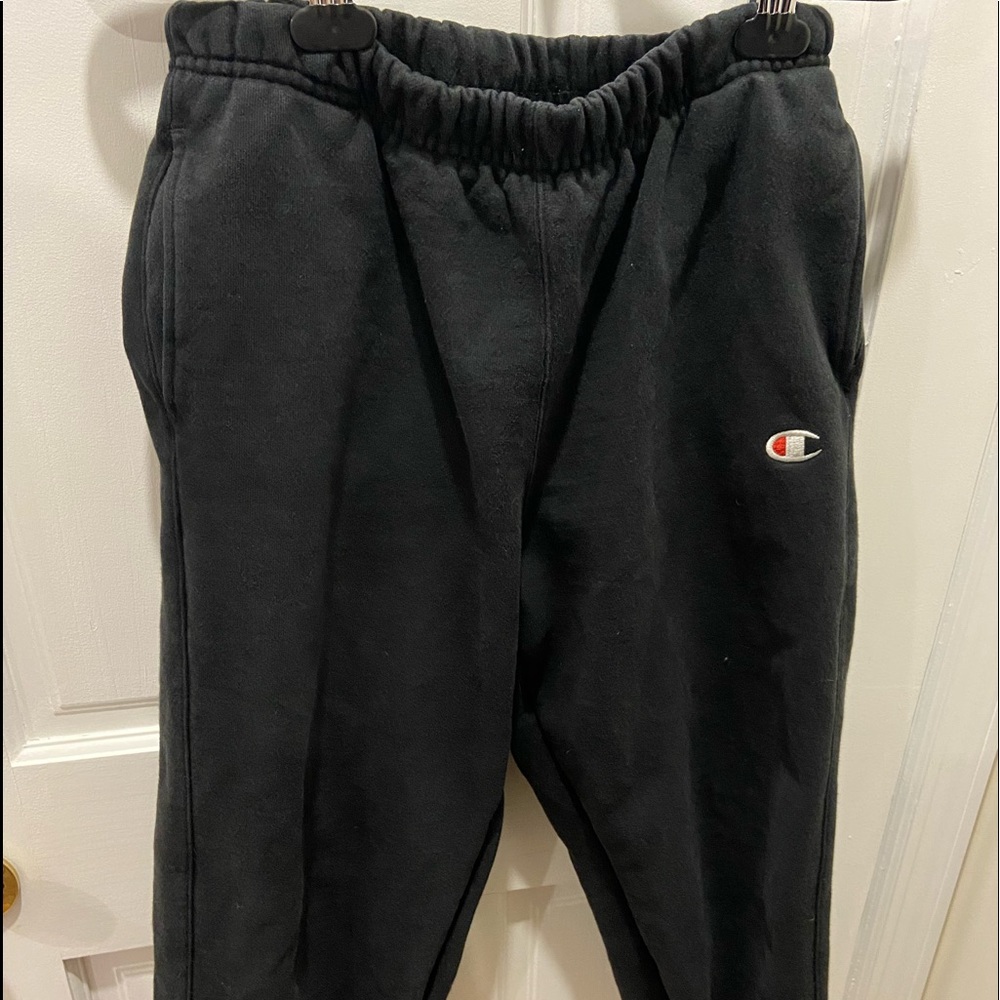 champion black sweatpants